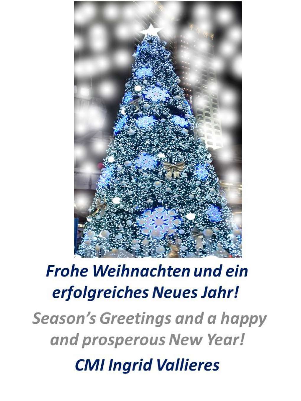 Frohe Weihnachten